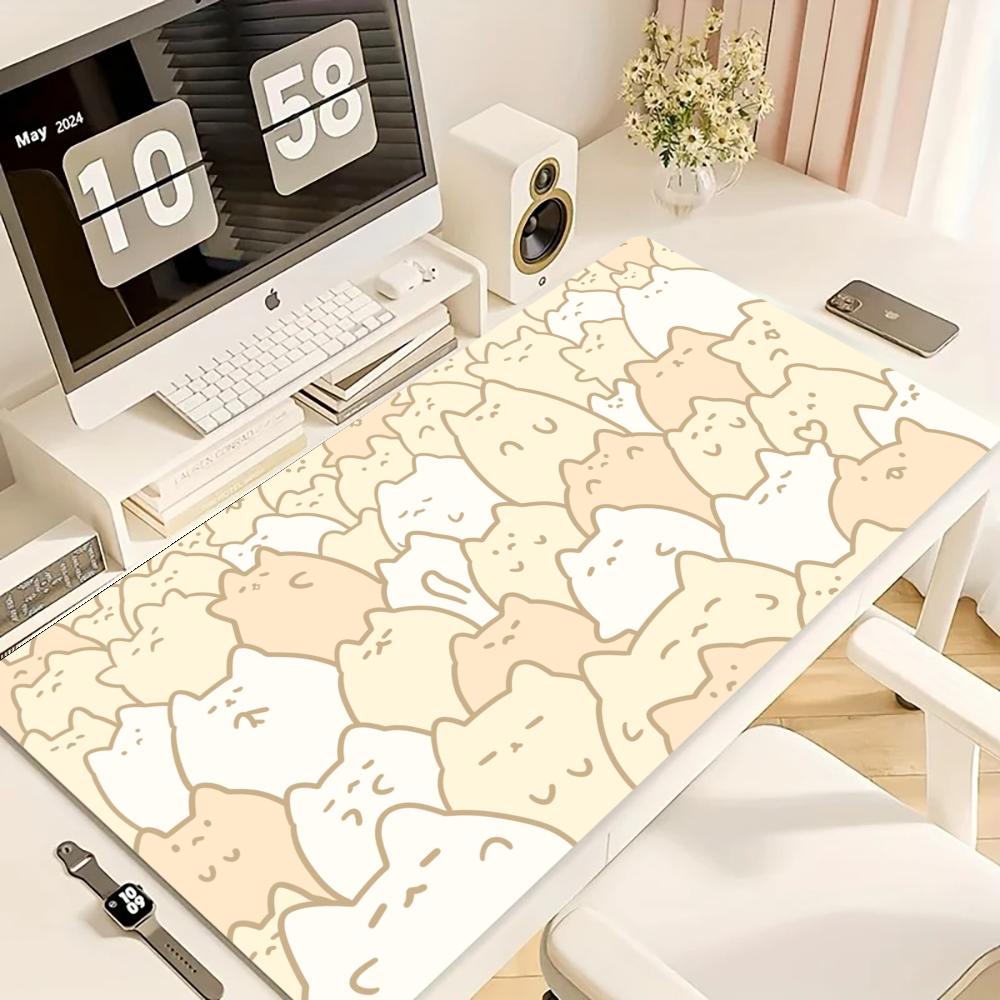 Gaming Mouse Pad,Large Desk Ma - огляд і ціна Desk Setup Pink