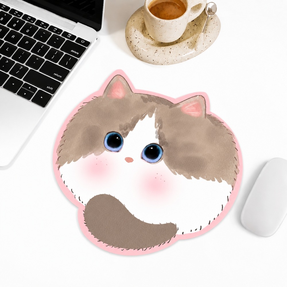 Kawaii Cat Mouse Pad Cute Anim - огляд і ціна Desk Setup For Office
