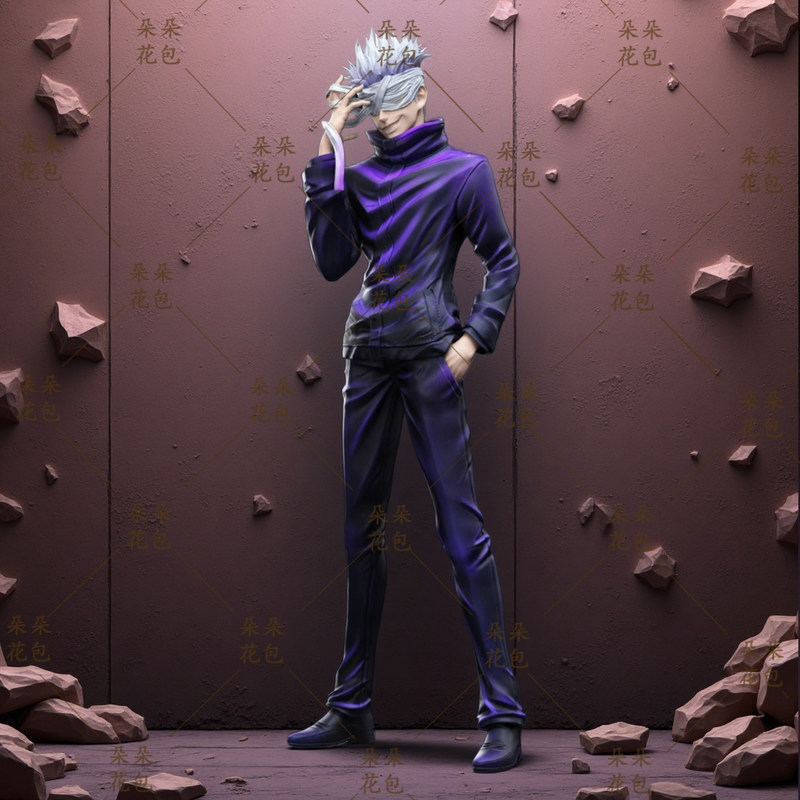 Jujutsu Kaisen Satoru Gojo Gk  - огляд і ціна Desk Setup With Tv