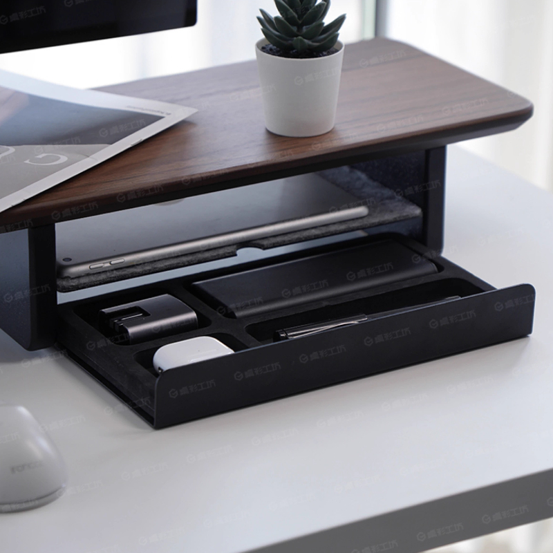 Monitor Stand Riser Storage Dr - огляд і ціна Desk Setup For Office