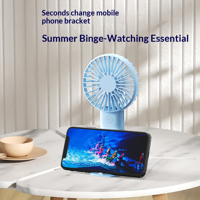 Mini Handheld Fan, 3 In 1 Port - огляд і ціна Fan Desk Small Usb