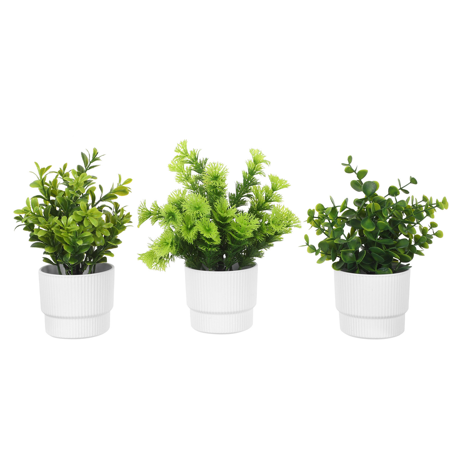 3Pcs Small Simulation Potted E - огляд і ціна Plant Pot Small Desk
