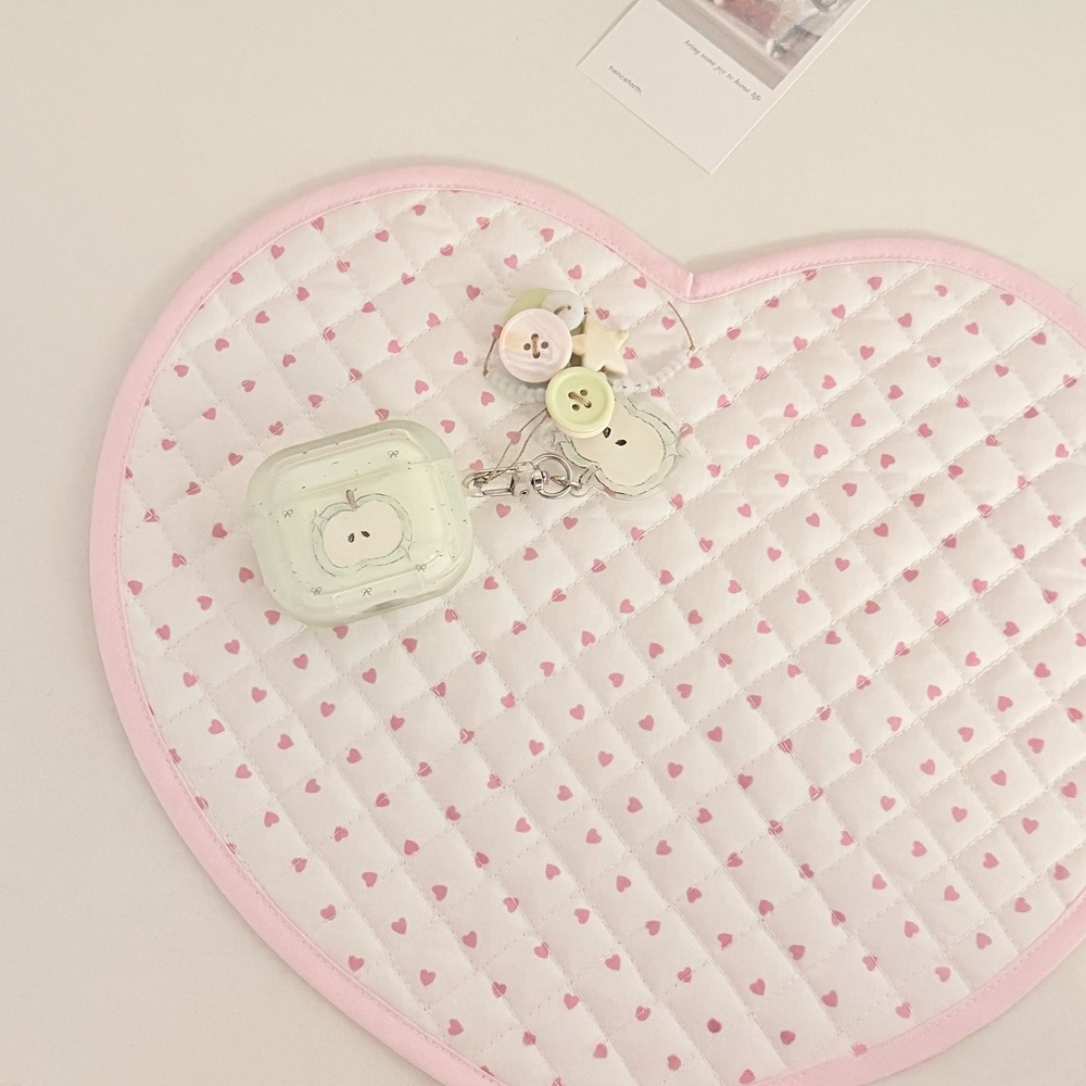 Y2k Pink Love Quilted Japanese - огляд і ціна Desk Setup Japan