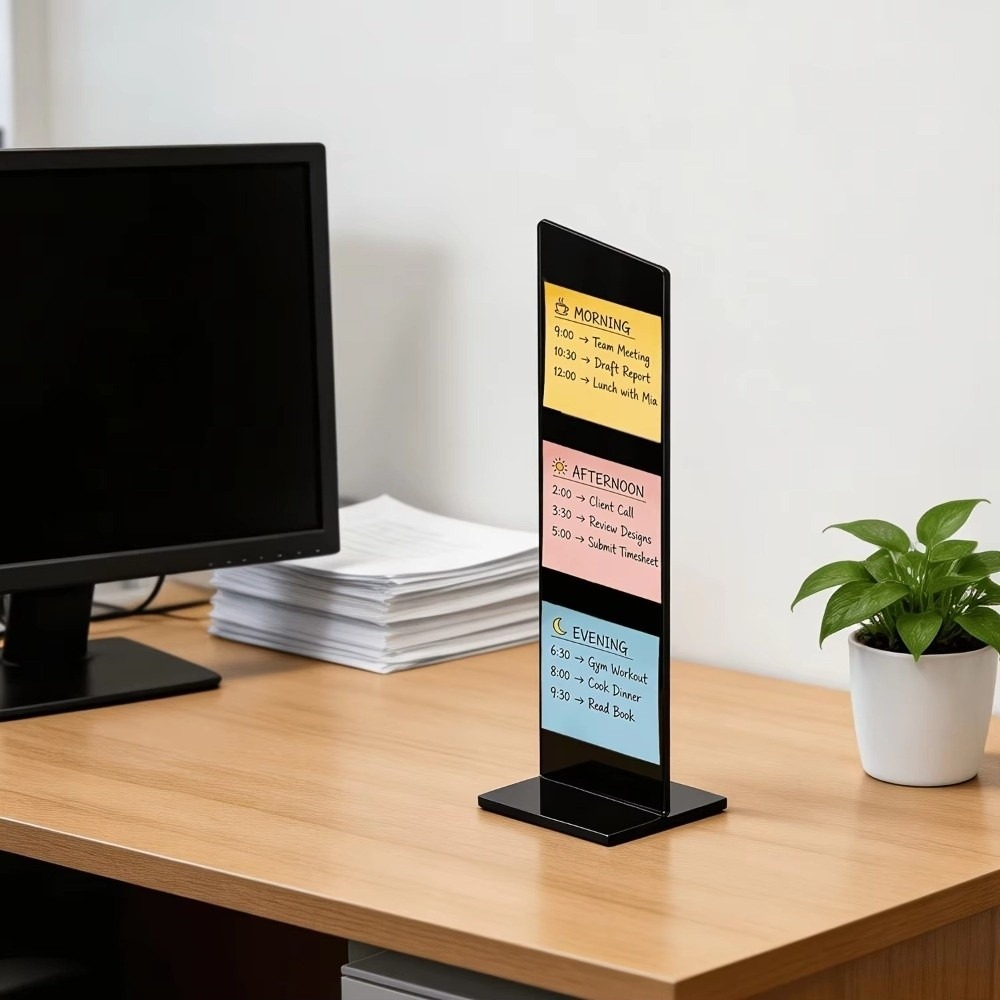 Acrylic Memo Message Board Det - огляд і ціна Sticky Memo Holder