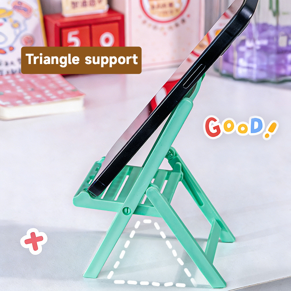 Mini Folding Chair Phone Stand - огляд і ціна Desk Setup Options