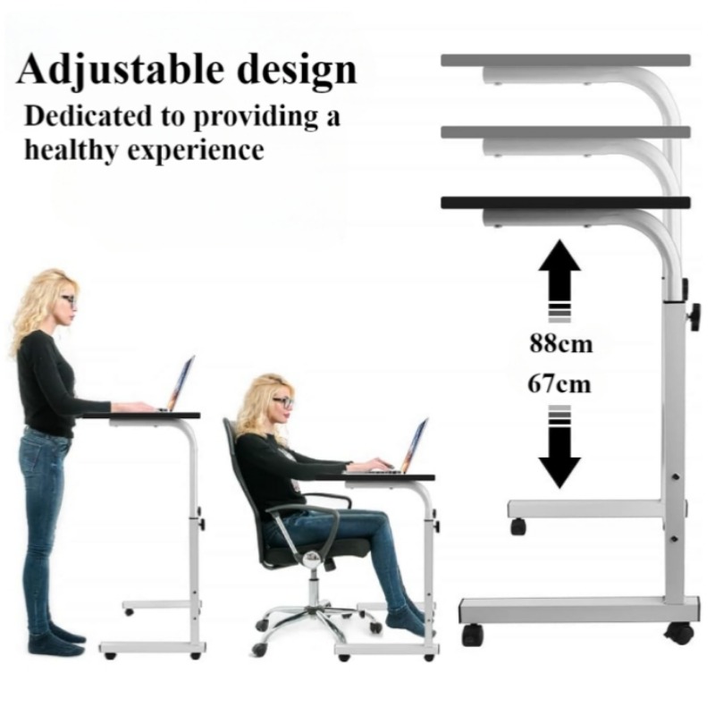 Bedside Desk with Universal Wh - огляд і ціна Desk Setup Maker