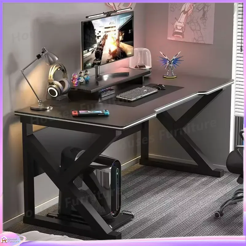 Cafe Metal Gaming Desk Black M - огляд і ціна Desk Setup For Office