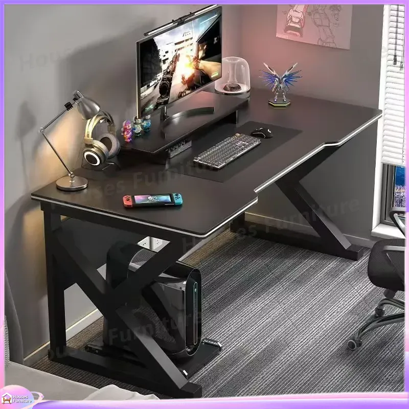 Cafe Metal Gaming Desk Black M - огляд і ціна Desk Setup For Office