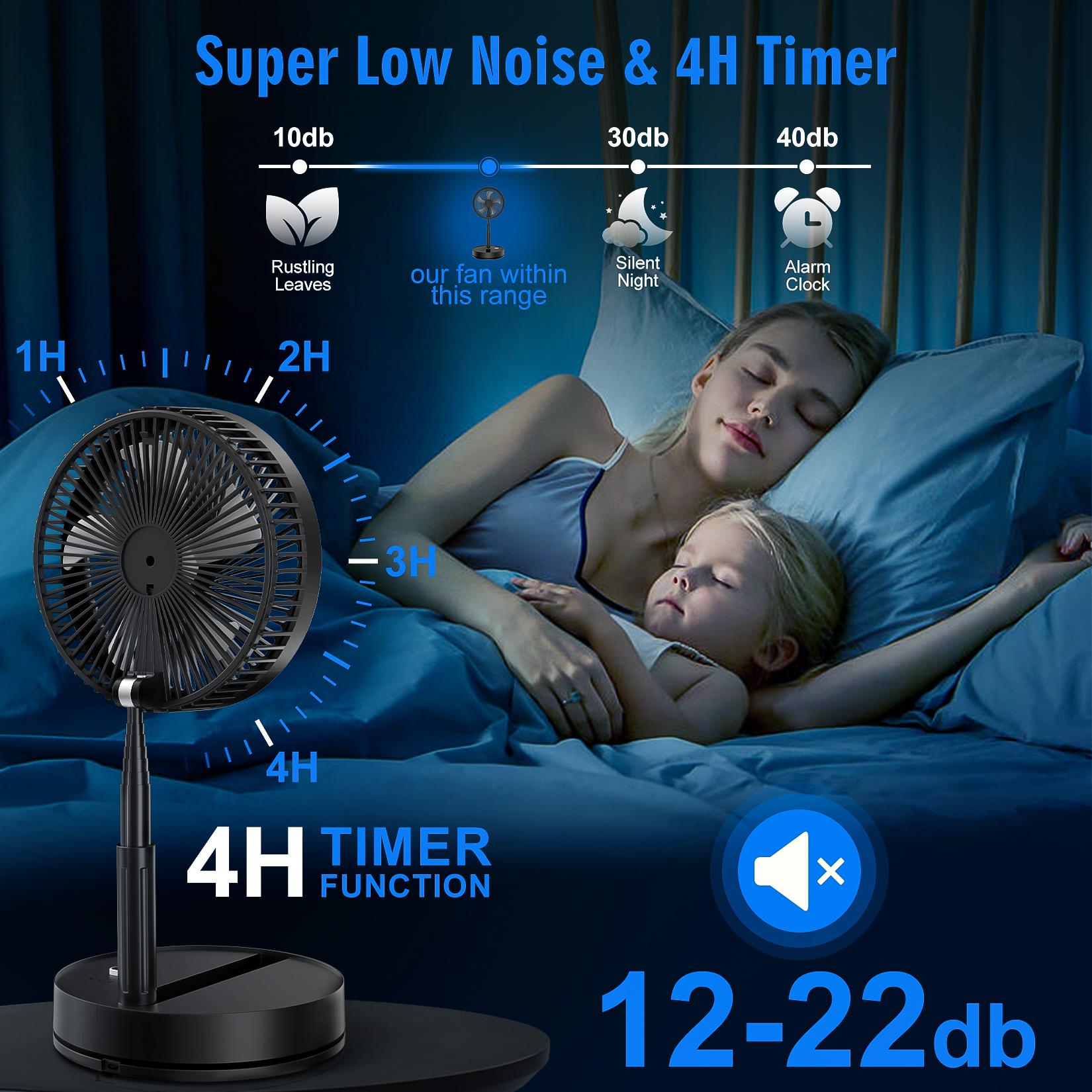 Portable Foldable Rechargeable - огляд і ціна Fan Desk Small Usb