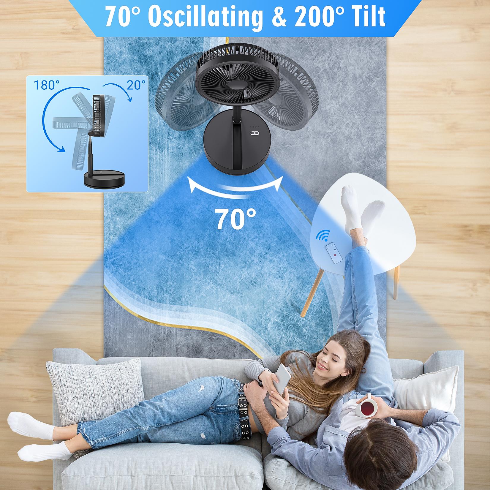 Portable Foldable Rechargeable - огляд і ціна Fan Desk Small Usb