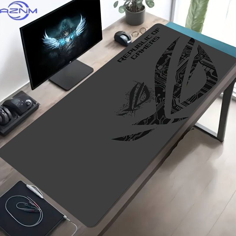 1pc Large Gaming Mouse Pad ROG - огляд і ціна Desk Setup For Office