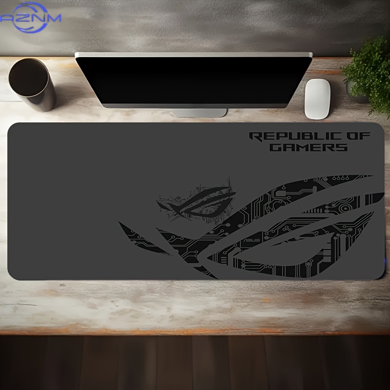 1pc Large Gaming Mouse Pad ROG - огляд і ціна Desk Setup For Office