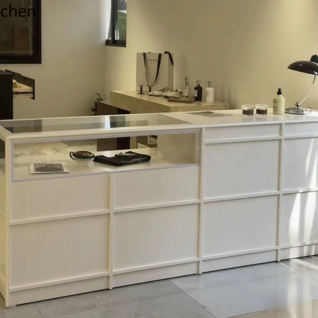 HYS Clothing Store Island Tabl - огляд і ціна Desk Setup For Office
