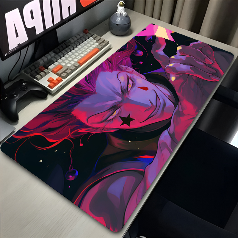 Mouse Pads Office PC Pink Anim - огляд і ціна Desk Setup Pink