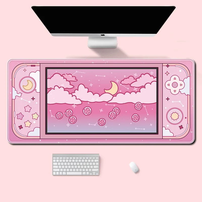 Moon and Stars Large Desk Mat  - огляд і ціна Desk Setup For Office