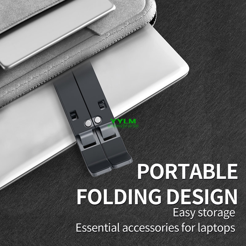 YYLM N3 Portable Laptop Stand  - огляд і ціна Desk Setup Pink