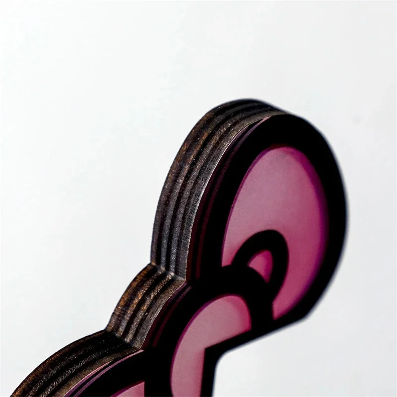 Kawaii Pink Acrylic Bow Monito - огляд і ціна Desk Setup Pink