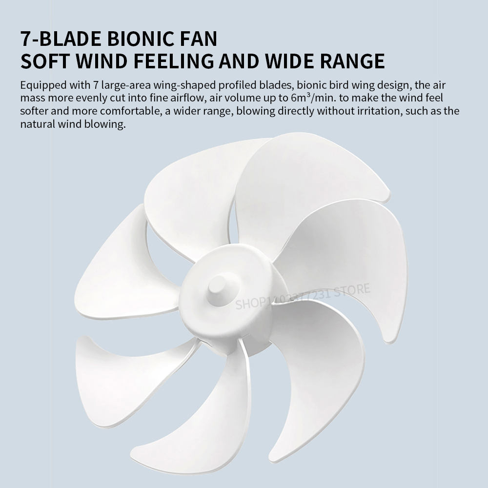 NEW MIJIA Portable Desk Fan US - огляд і ціна Fan Desk Small Usb