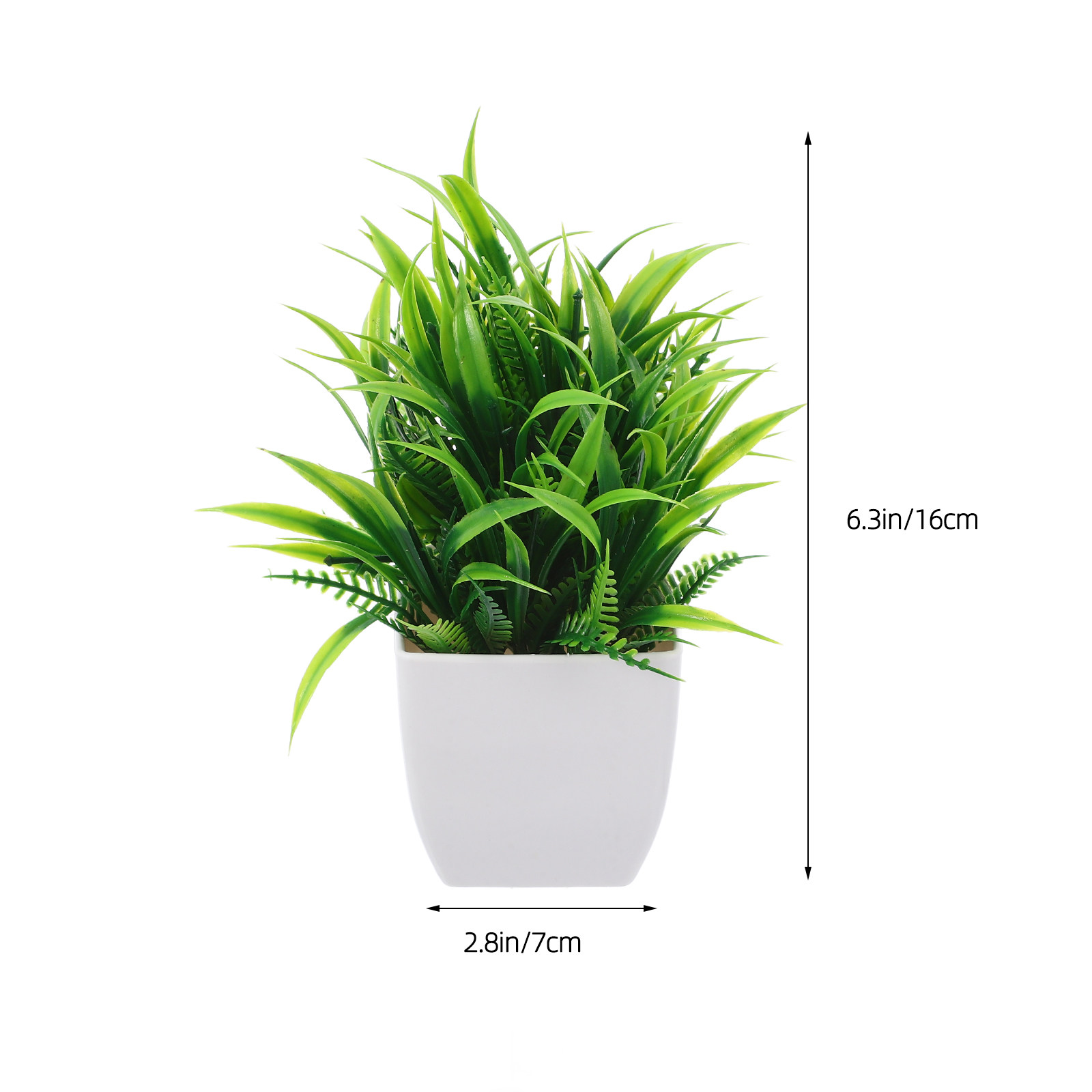 3Pcs Small Fake Plants Mini Ar - огляд і ціна Plant Pot Small Desk