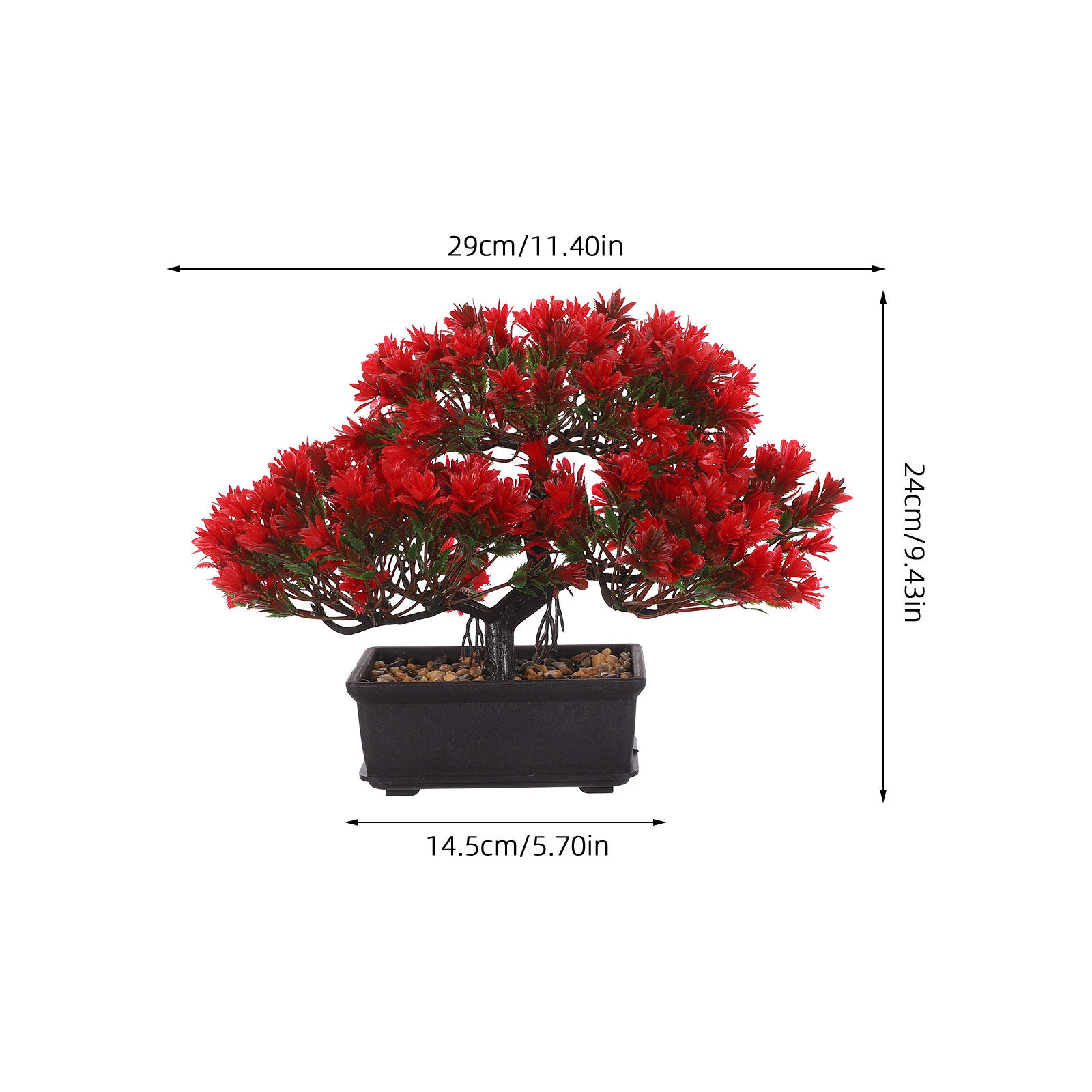 Artificial Bonsai Tree Pot Sma - огляд і ціна Plant Pot Small Desk