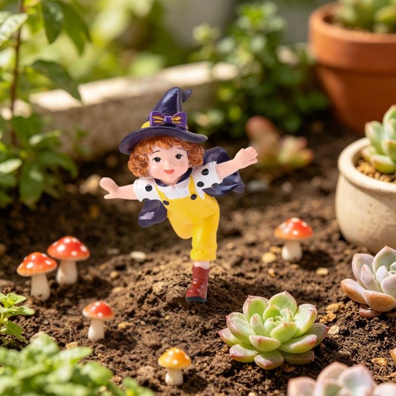 Witch Character Plant Pot Figu - огляд і ціна Plant Pot Small Desk