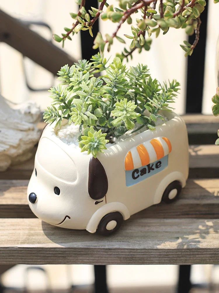 Food Truck Animal Small Plant  - огляд і ціна Plant Pot Small Desk