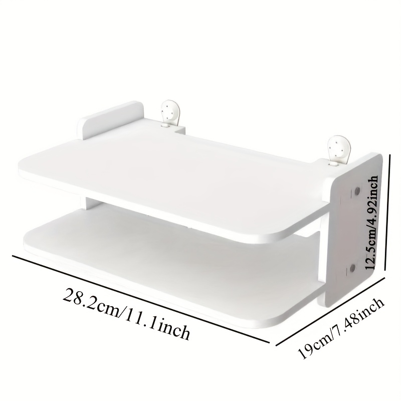 Wall-Mounted Router & Cable Or - огляд і ціна Desk Setup With Tv