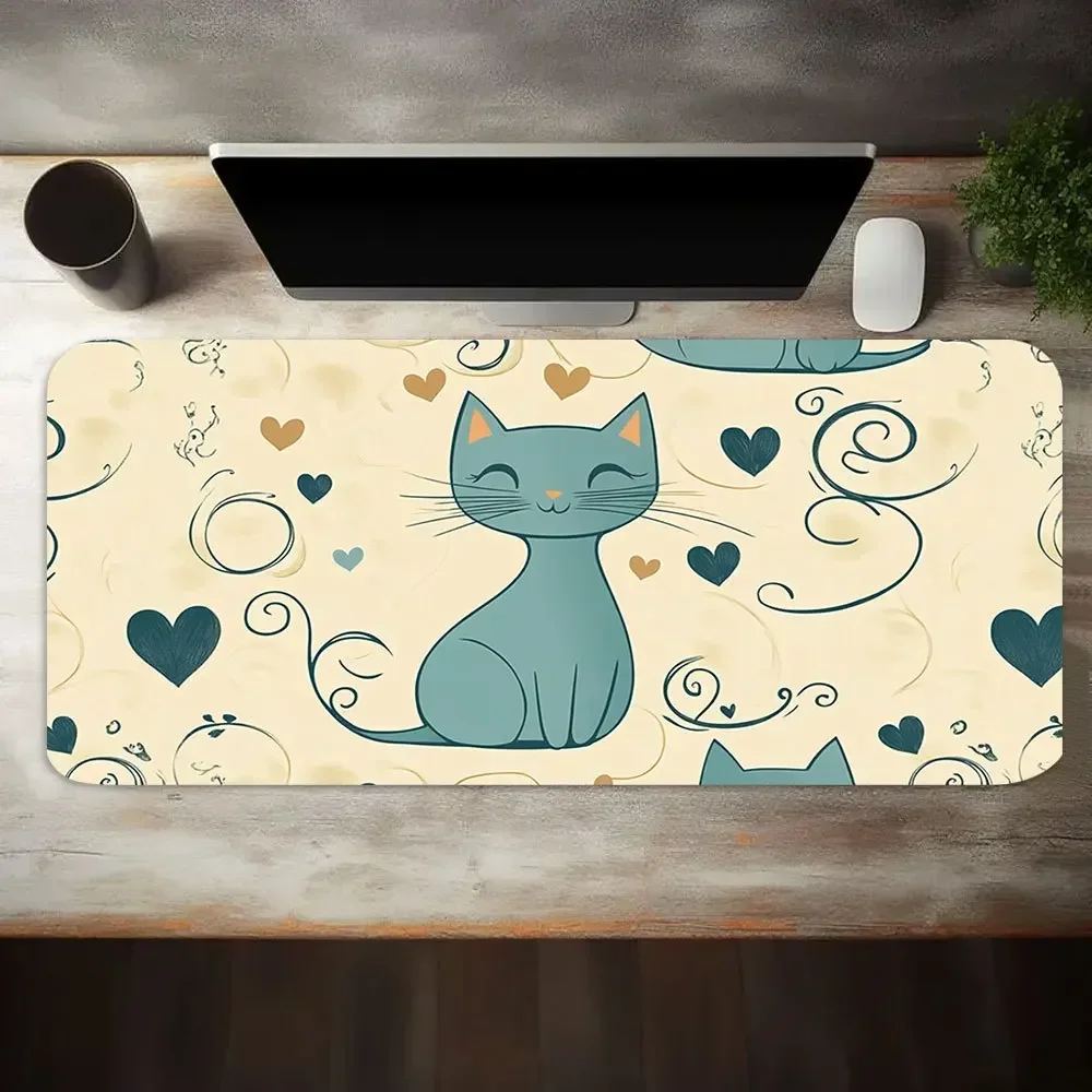 Gaming Mouse Pad 1PC Animal Ca - огляд і ціна Desk Setup For Office