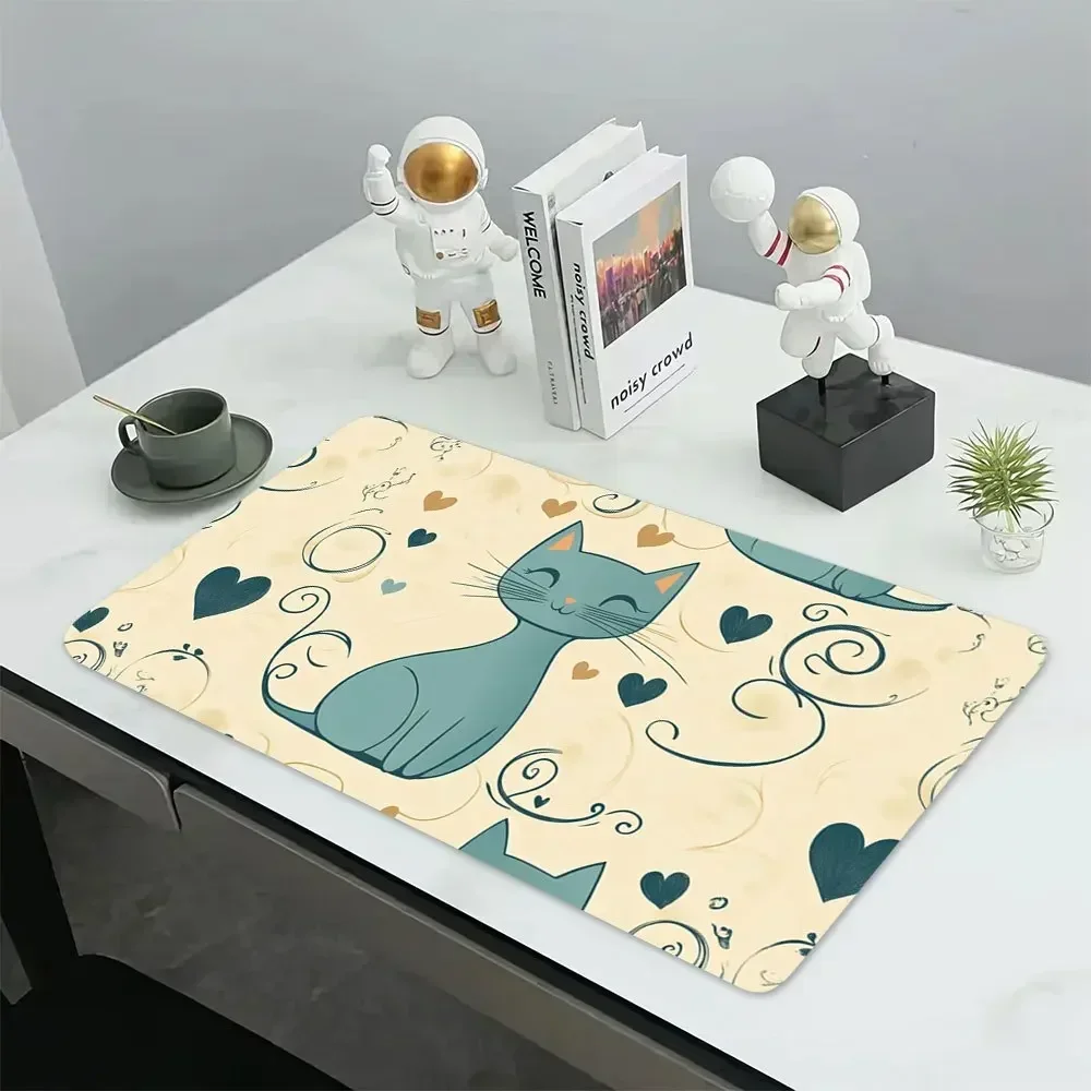 Gaming Mouse Pad 1PC Animal Ca - огляд і ціна Desk Setup For Office