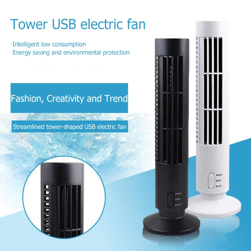 USB Mini Tower Fan Portable Ve - огляд і ціна Fan Desk Small Usb