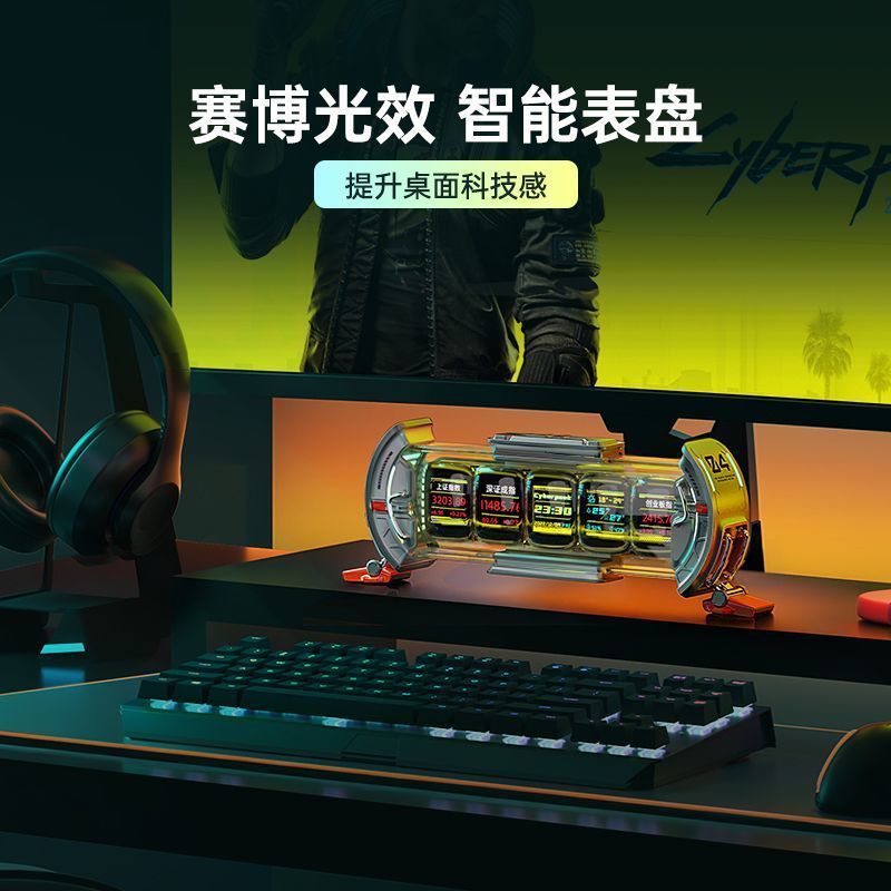 Divoom Time Gate Smart Nixie C - огляд і ціна Desk Setup Japan