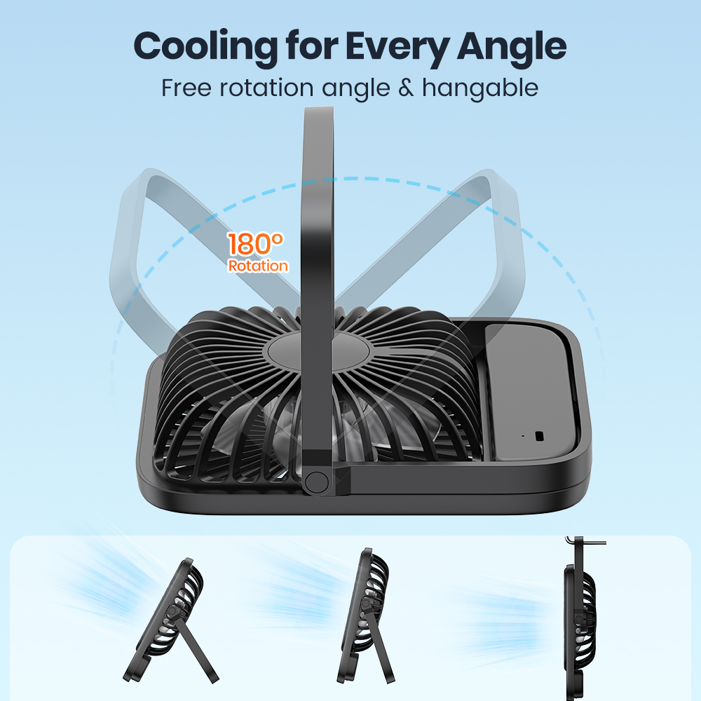 Warmco Mini Fan USB Desk Fan P - огляд і ціна Fan Desk Small Usb