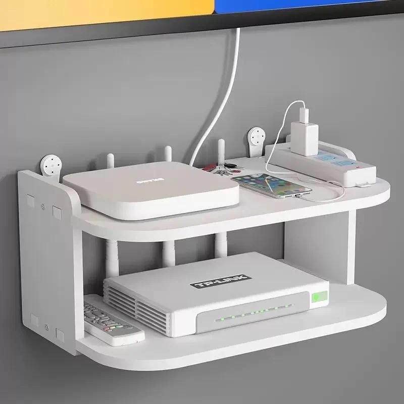 Wall-Mounted Router & Cable Or - огляд і ціна Desk Setup With Tv