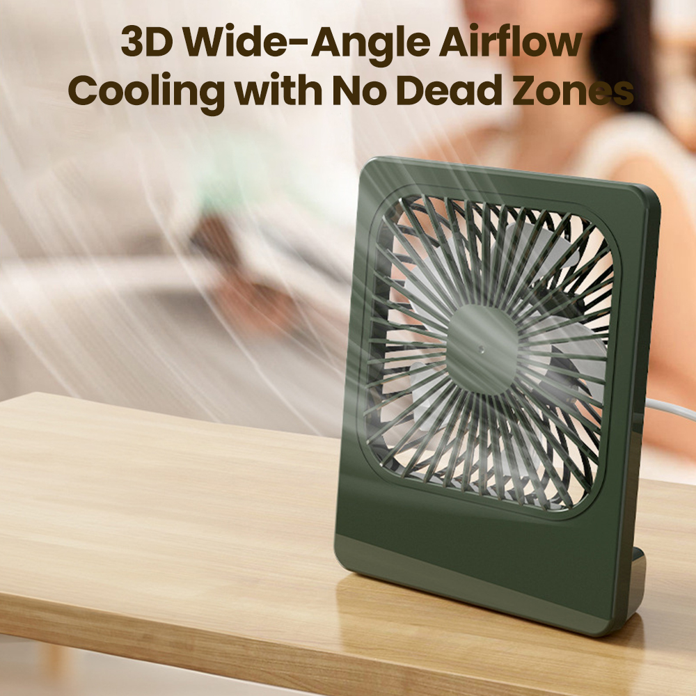 Mini USB Fan 5 Blade Desktop S - огляд і ціна Fan Desk Small Usb