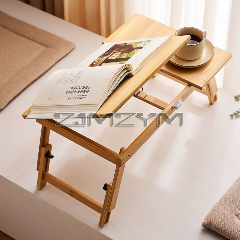 Folding Laptop Table Bamboo Ad - огляд і ціна Desk Setup Maker
