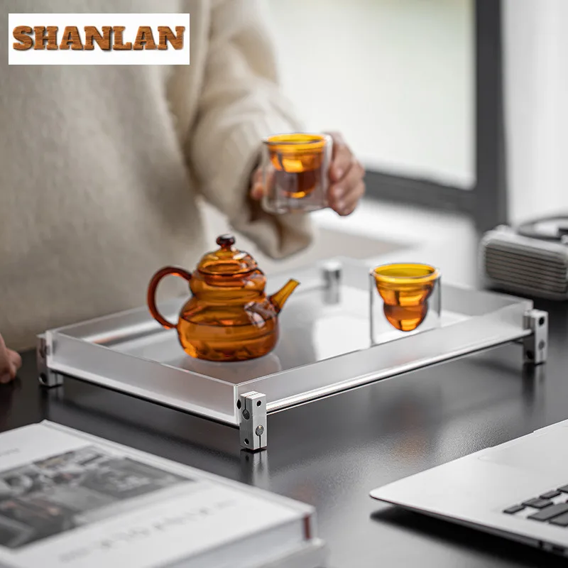 Acrylic Tea Tray Aesthetic Jap - огляд і ціна Desk Setup Japan