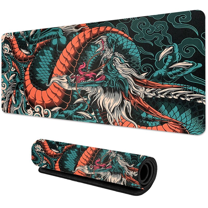 Japanese Dragon Large Gaming M - огляд і ціна Desk Setup Japan