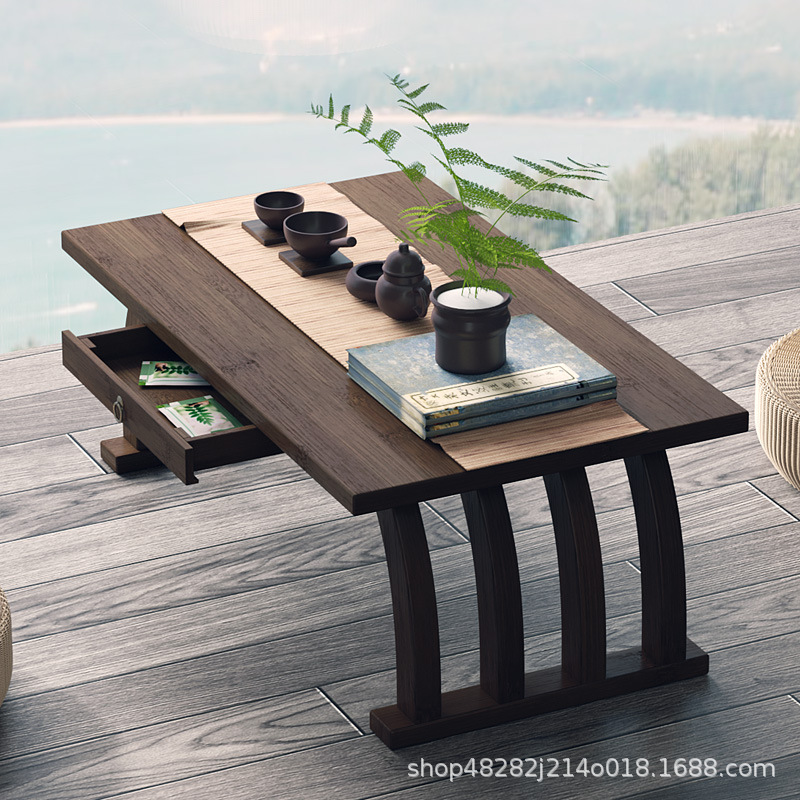 Japanese-style Low Tea Table F - огляд і ціна Desk Setup Japan
