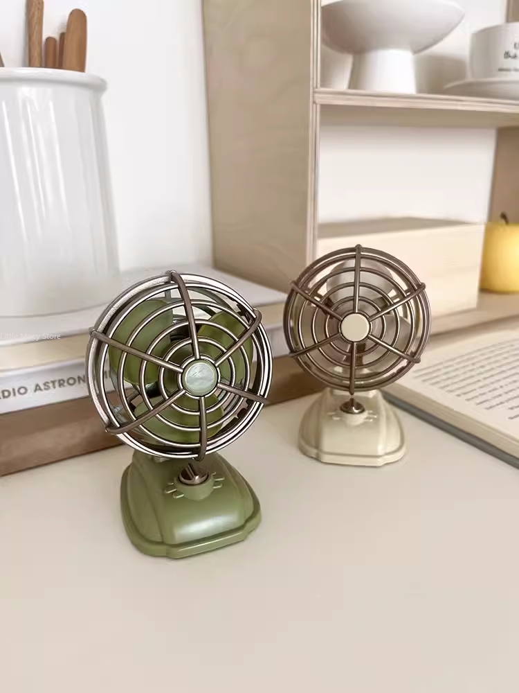 Retro Desktop Small Fan USB Ch - огляд і ціна Fan Desk Small Usb