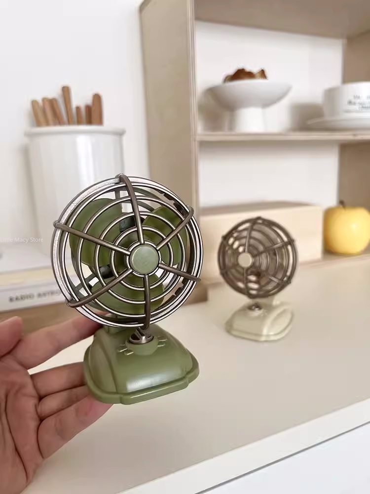 Retro Desktop Small Fan USB Ch - огляд і ціна Fan Desk Small Usb