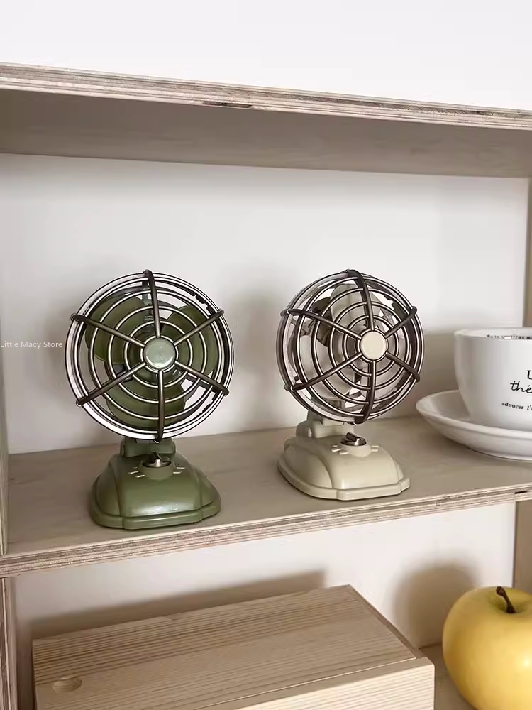 Retro Desktop Small Fan USB Ch - огляд і ціна Fan Desk Small Usb