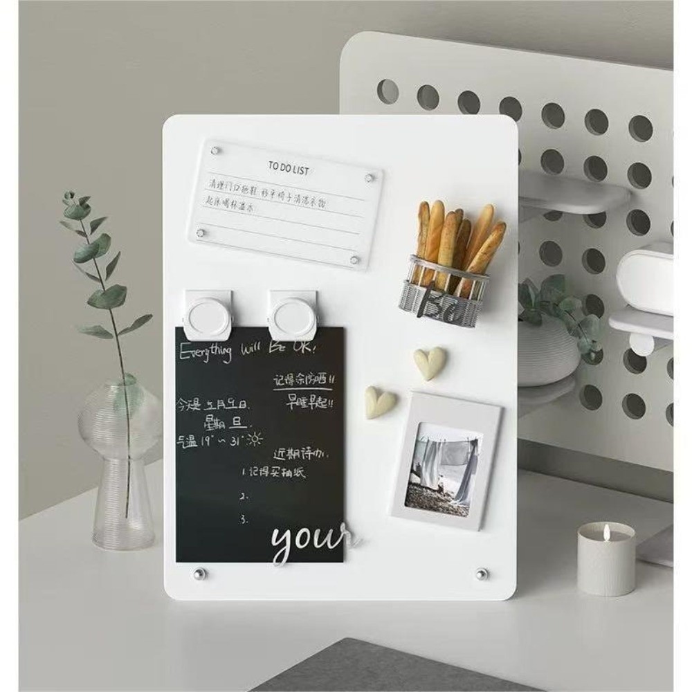Metal Magnetic Board Photo Dis - огляд і ціна Desk Setup Photo